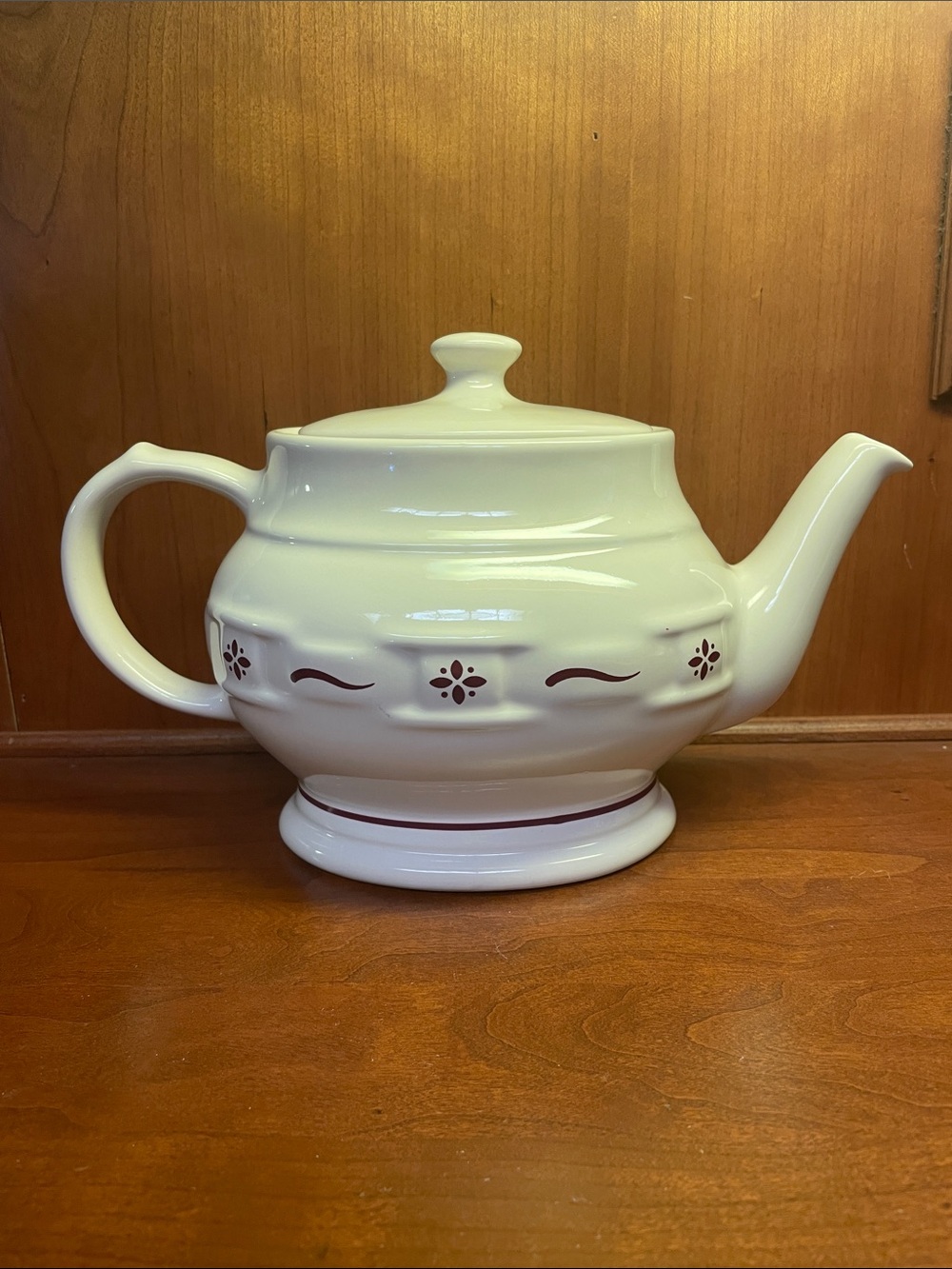 Longaberger tea pot